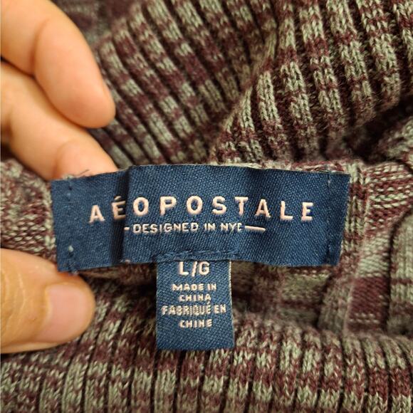 Aeropostale Large long sleeve turtleneck sweater - Picture 4 of 6